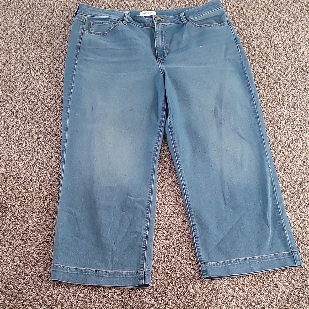 Sonoma Blue Cropped Ankle Jeans